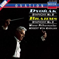 Symphony no.8 \ Symphony no.3 - Antonin DVORAK \ Johannes BRAHMS (Herbert Von Karajan)