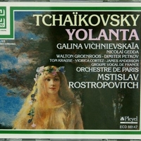 Yolanta - Piotr Ilyich TCHAIKOVSKY (Mstislav Rostropovich, Galina Vichnievskaia, Nicolai Gedda)