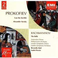 Ivan The Terrible - Alexander Nevsky - The Bells - Sergei PROKOFIEV \ Sergei RACHMANINOV (Riccardo Muti, André Previn, Anna Reynolds)