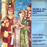 Musica del medioevo vol.1: XIII secolo l'ars antiqua francese - Russell Oberlin \ Gordon Myers \ Charles Bressler \ Robert Price \ Marta Blackman