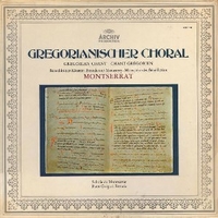 Gregorian chant - SCHOLA DE MONSERRAT \ Pater GREGORI ESTRADA