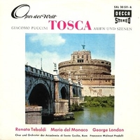 Tosca - Arien und szenen - Giacomo PUCCINI (Renata Tebaldi, Mario Del Monaco, George London, Francesco Molinari Pradelli)