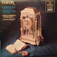 Symphony No. 94 In G "Surprise", Symphony No. 101 In D "Clock" - Joseph HAYDN (Antal Dorati)