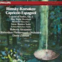 Capriccio espagnol \ Legend of Sadko, op.5 \ May night overture - Nikolai RIMSKY-KORSAKOV (David Zinman)