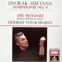 Symphony no.9 "From the new world" \ Die Moldau - Antonin DVORAK \ Bedrich SMETANA (Herbert Von Karajan)