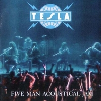 Five man acoustical jam - TESLA