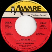 Cry to me \ So I can - LOLEATTA HOLLOWAY